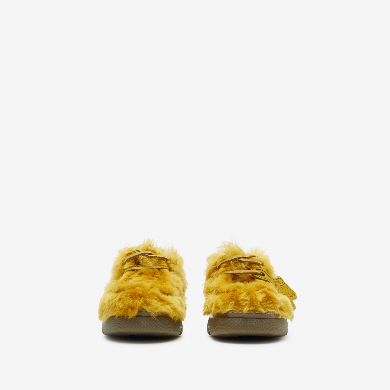 毛羊皮 Creeper 鞋 (马尼拉纸色) - 男士 | Burberry® 博柏利官网