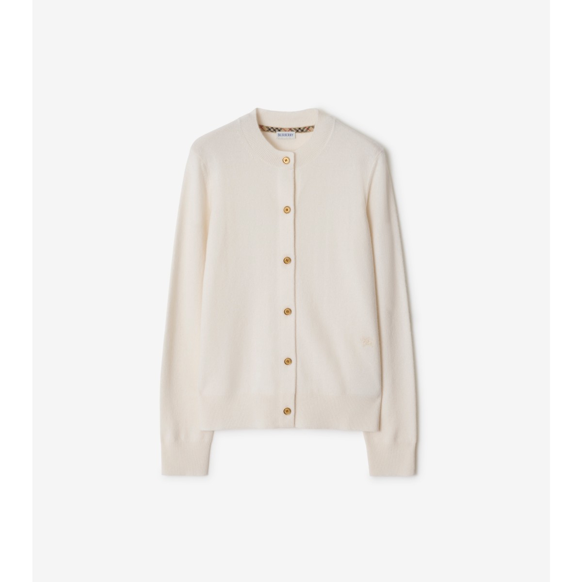  Embroidered Cashmere Blend Cardigan