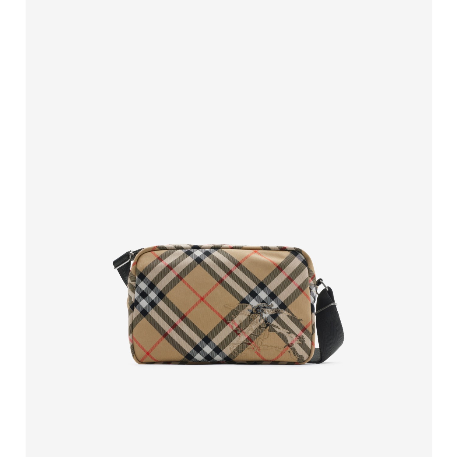 チェック クロスボディバッグ​ (サンド) - メンズ | Burberry®公式サイト