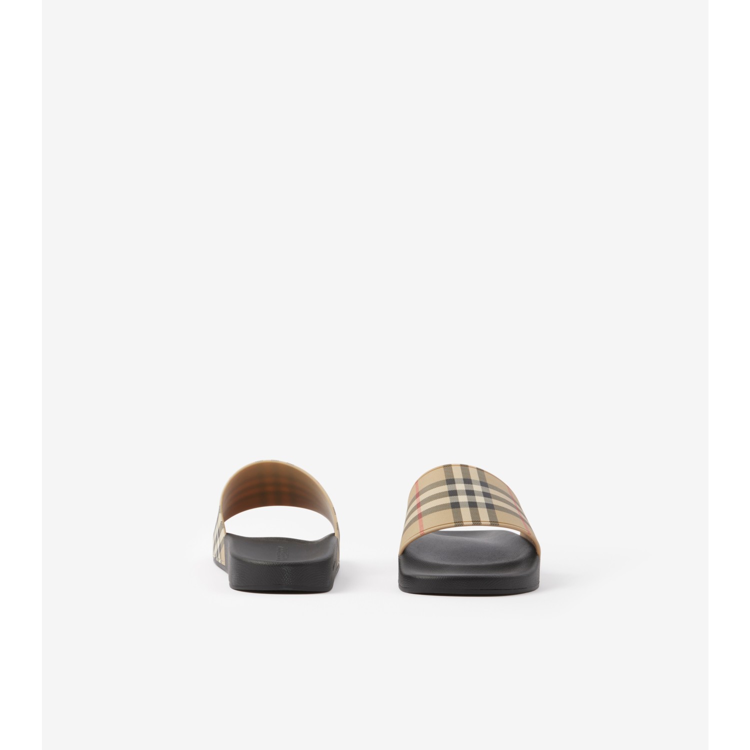 Burberry check sales slides