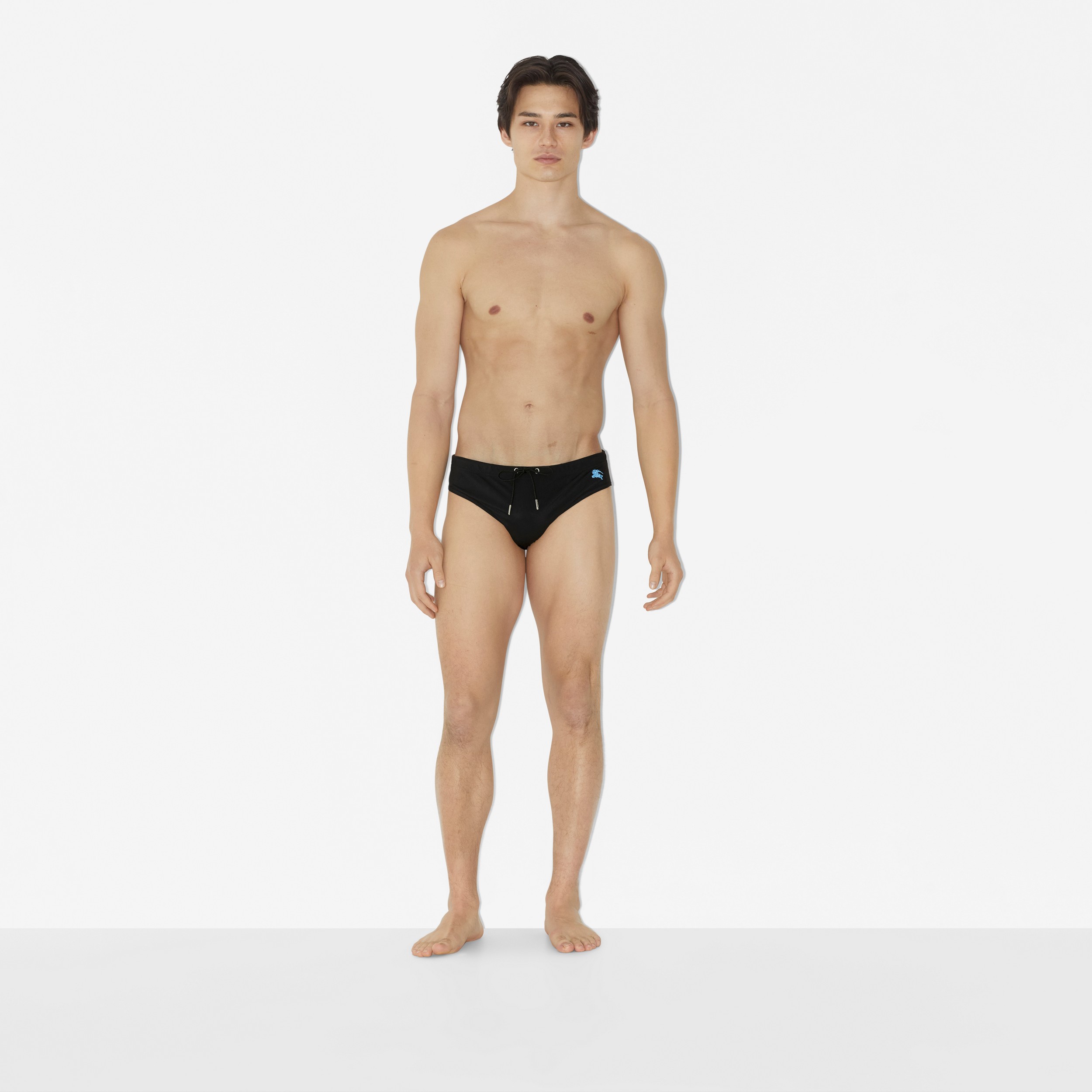 EKD 드로스트링 브리프 수영복 (블랙) - 남성 | Burberry® - 2
