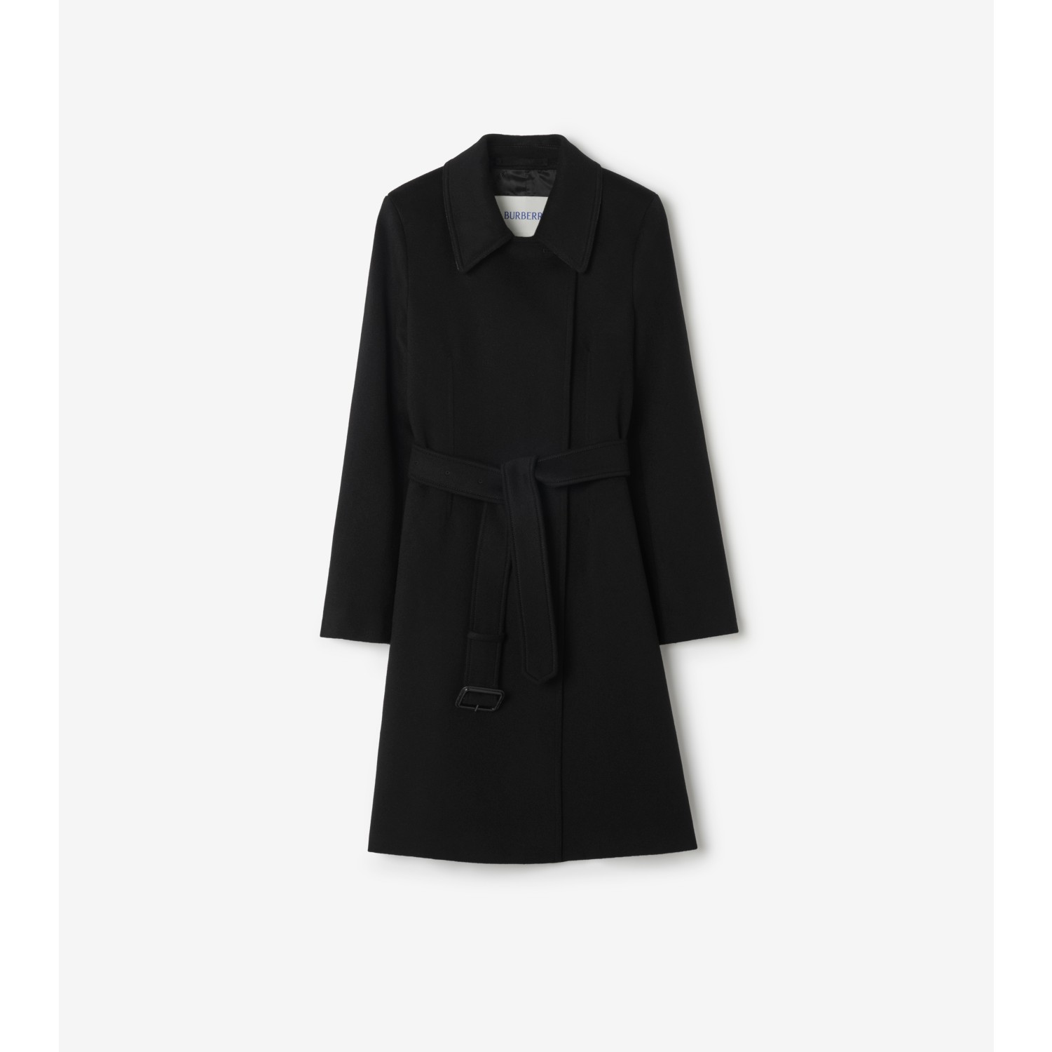 Cashmere Coat in Black - Women | Burberry® Official