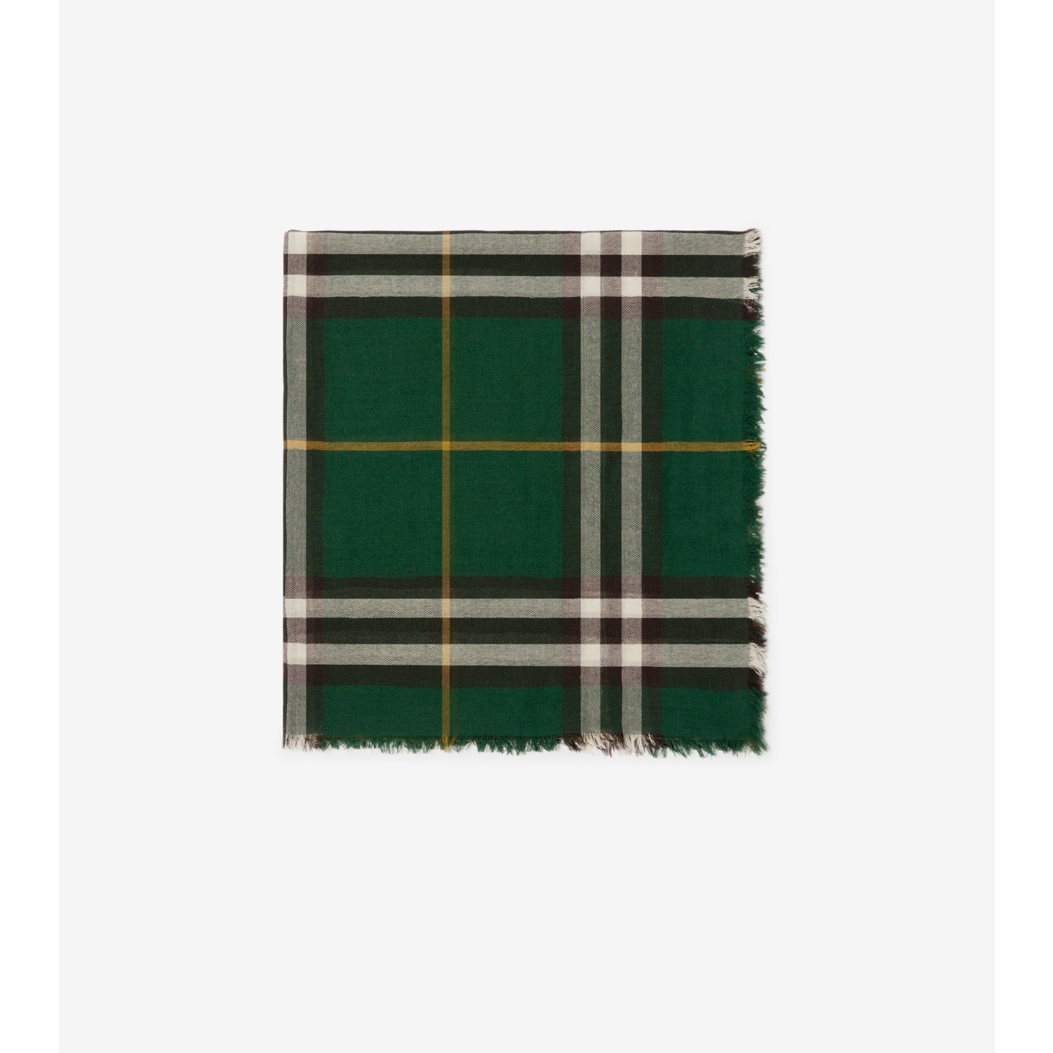 Burberry shop green scarf