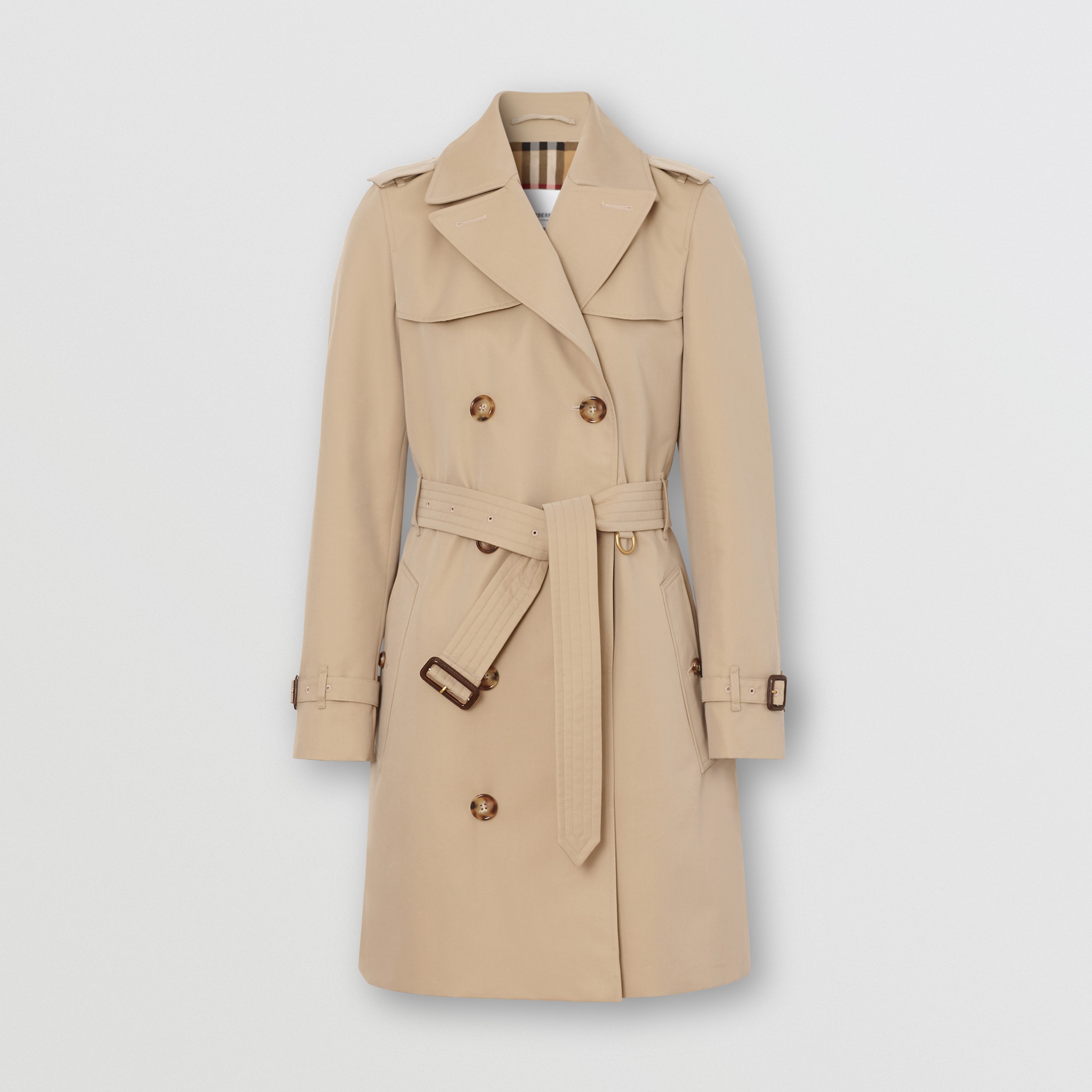 Trench coat corto Islington (Miele) - Donna | Sito ufficiale Burberry® - 4