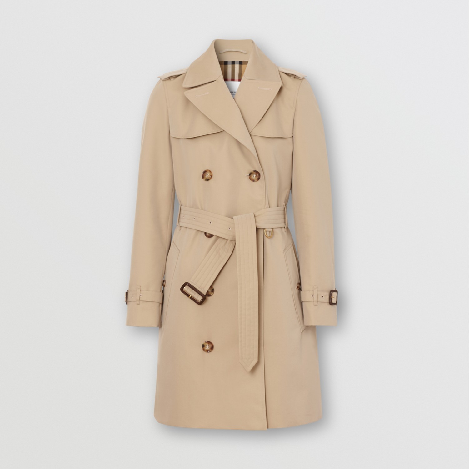 Trench coat corto Wimbledon (MIELE) - Uomo, Gabardine di cotone | Sito  ufficiale Burberry®