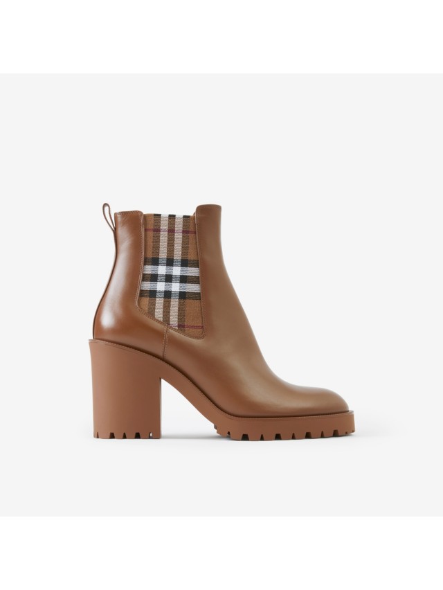 Women's Designer Boots | Knee-high Boots Burberry® Official