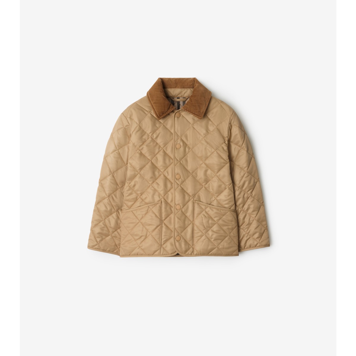  Check Quilted Barn Jacket