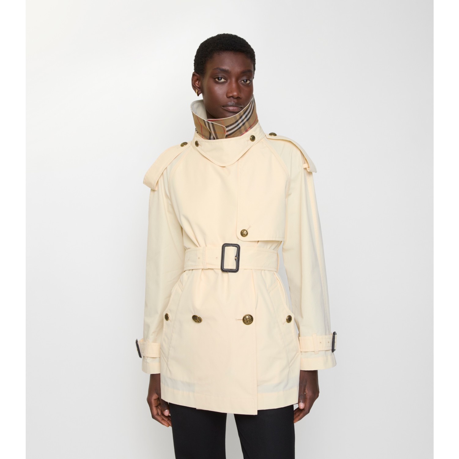 Short Lightweight Cotton Fitzrovia Trench Coat