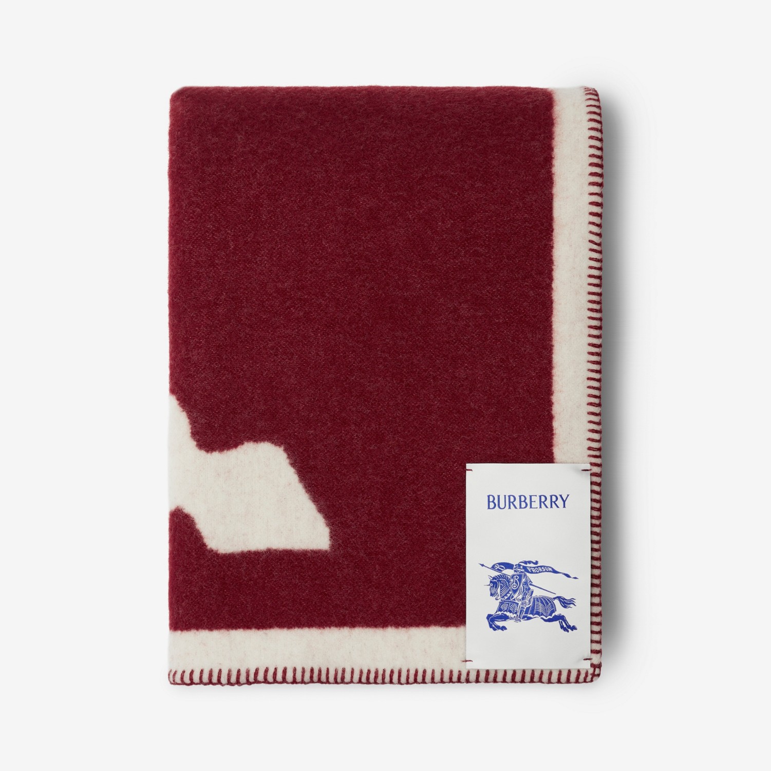 EKD Wool Blanket in Ripple | Burberry® Official