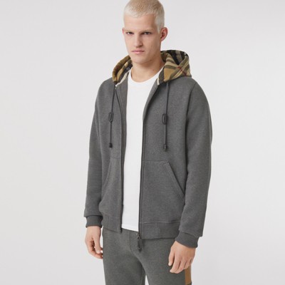 burberry men's hooded shirts & tops