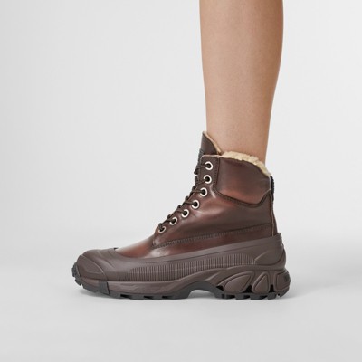 burberry combat boots