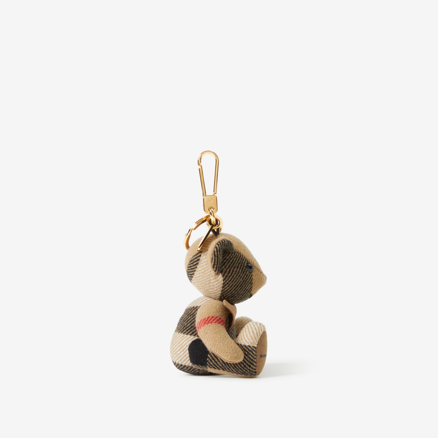 Thomas Bear Charm with Bow Tie in Archive Beige - Women | Burberry® Official
