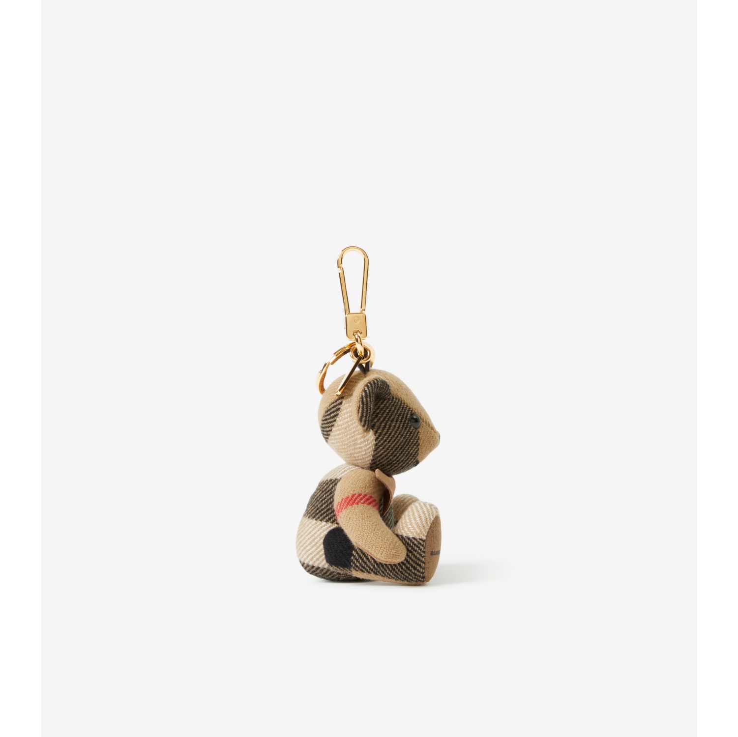Thomas Bear Charm with Bow Tie in Archive Beige - Women | Burberry