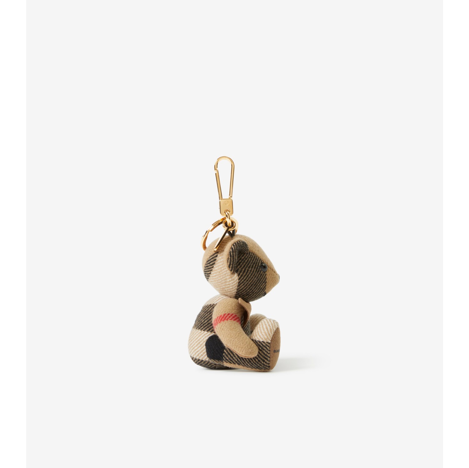 Thomas Bear Charm with Bow Tie in Archive beige - Women | Burberry® Official