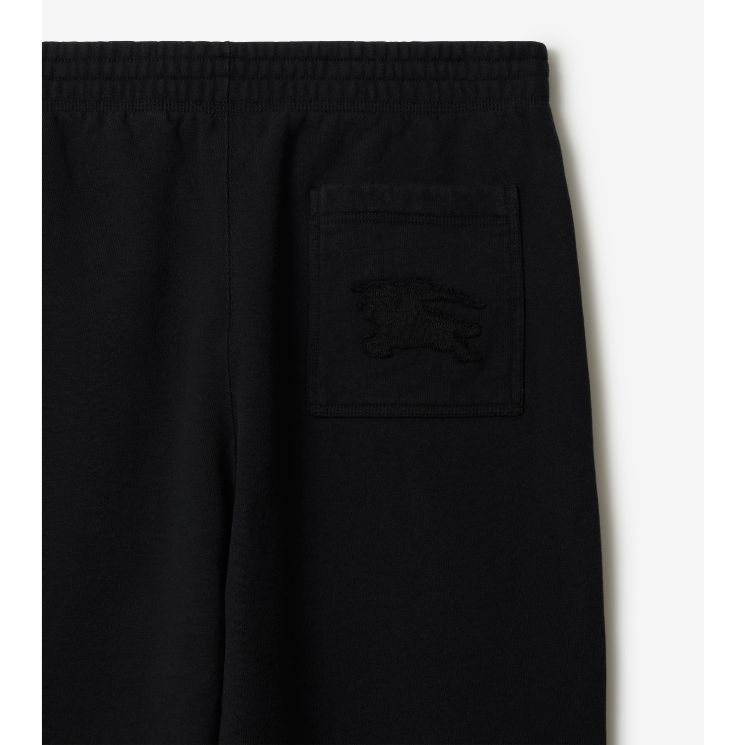 Cotton Jogging Pants in Black - Men