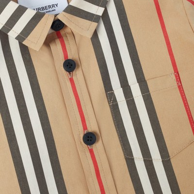 Beige BOWLING SHIRT Burberry T-shirts Beige BOWLING SHIRT Burberry T-shirts