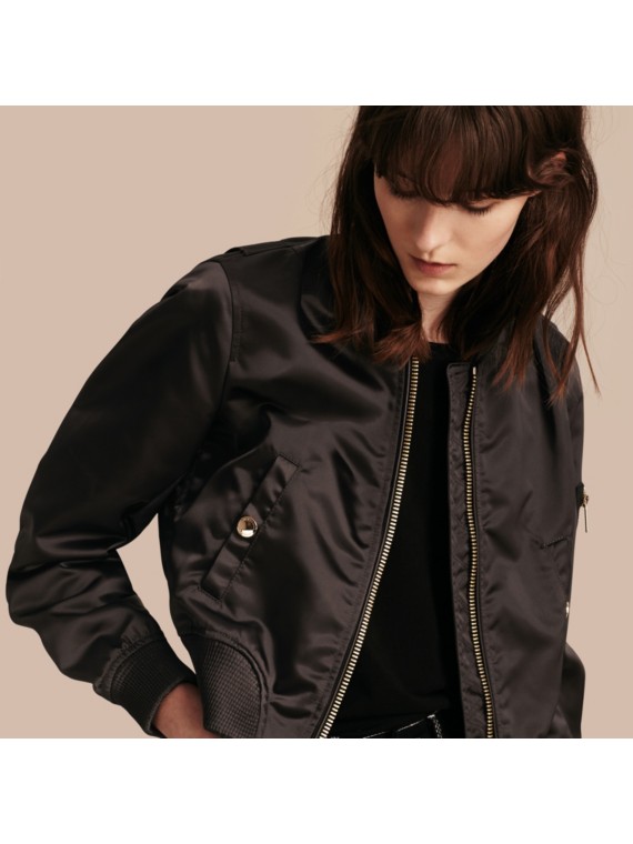 Women’s Jackets | Leather Bikers & Bomber | Burberry