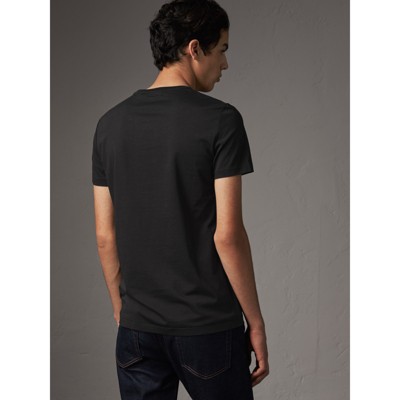 burberry black t shirt