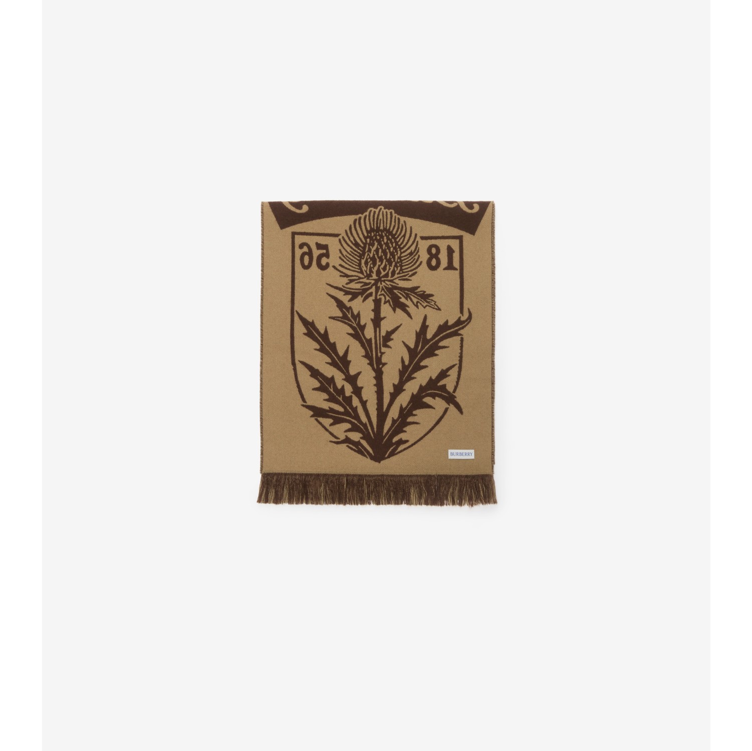 Thistle Shield Wool Scarf