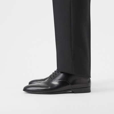 Leather Oxford Shoes in Black - Men 