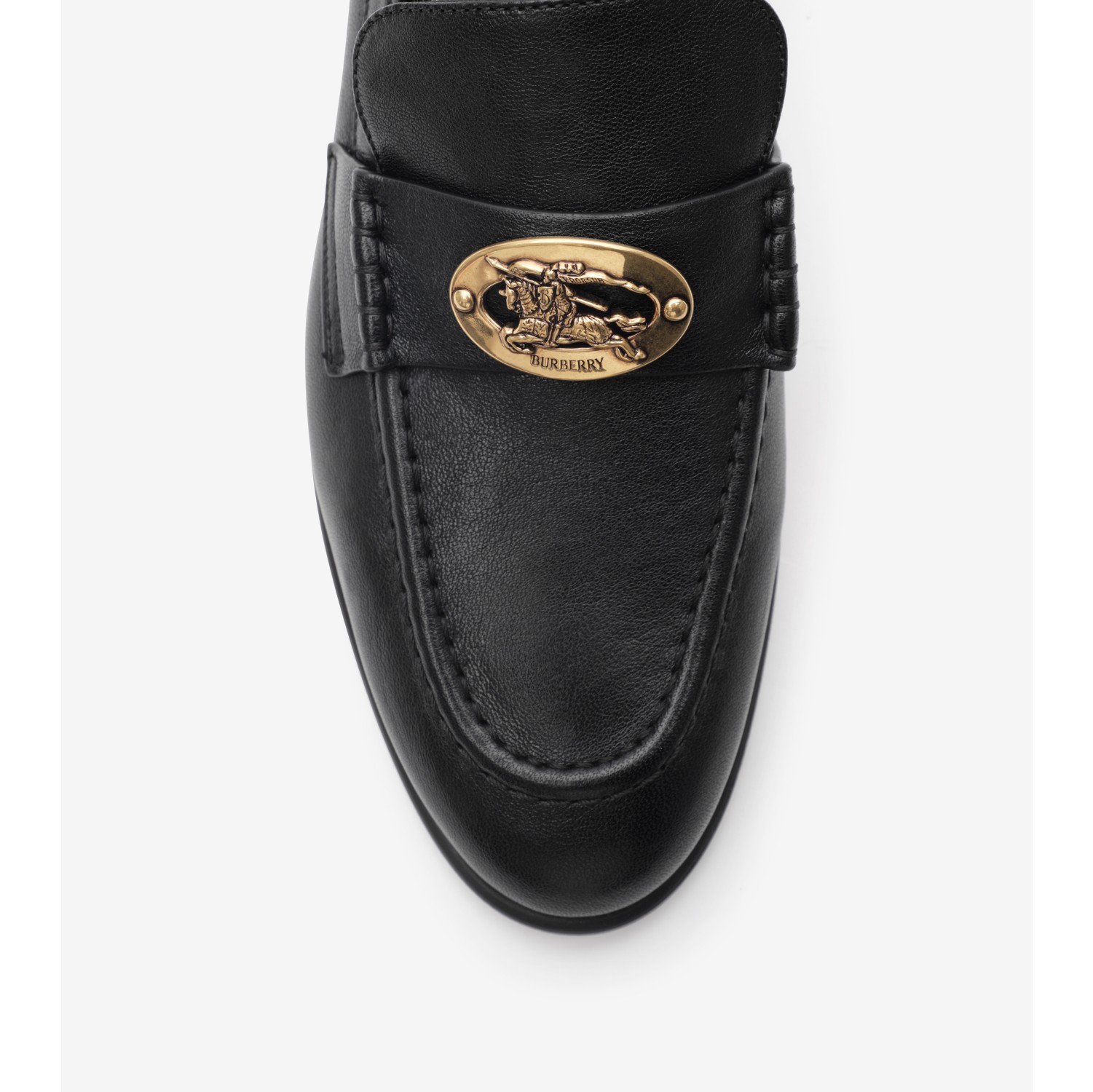 Leather Opal Loafers in Black - Women | Burberry® Official