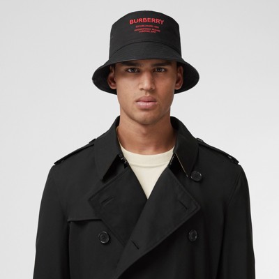 The Mid-length Kensington Heritage Trench Coat In Black - Men ...