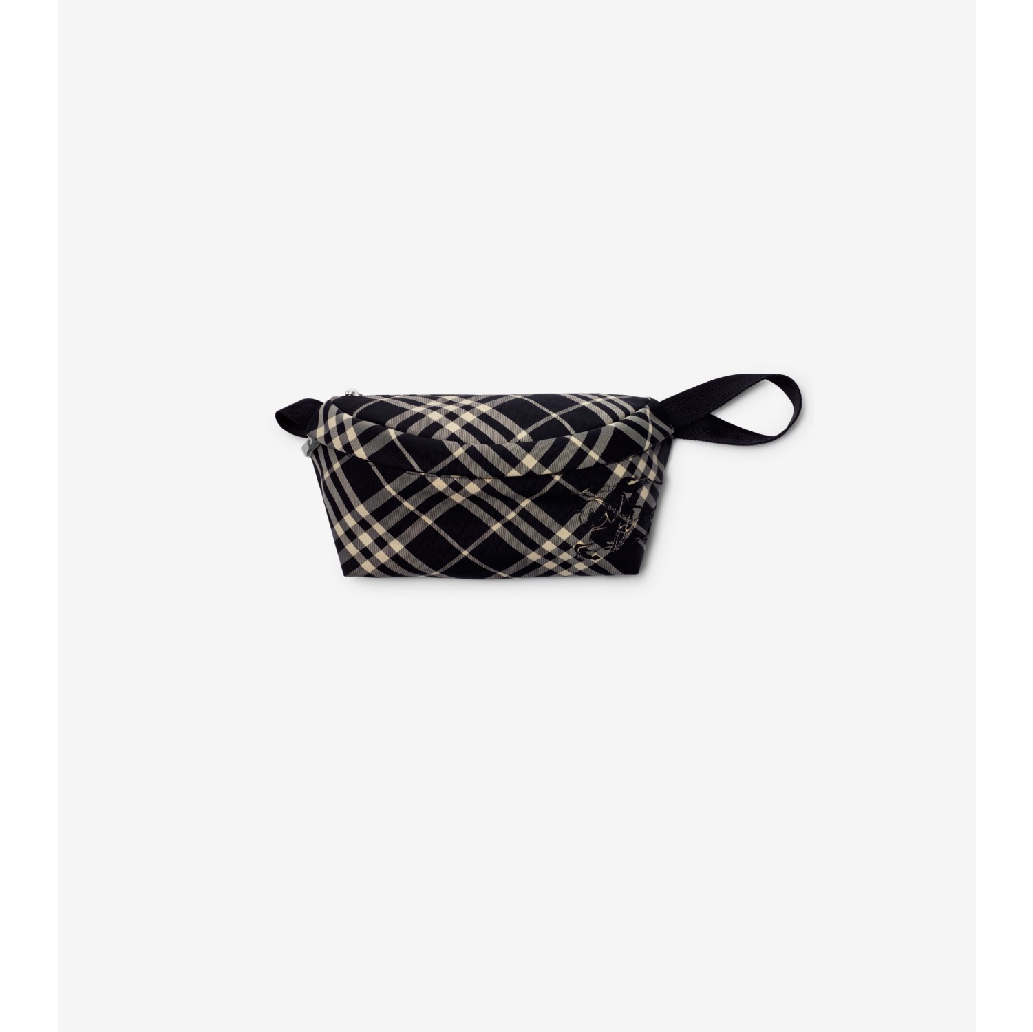 Check Belt Bag in Black/calico - Men | Burberry® Official