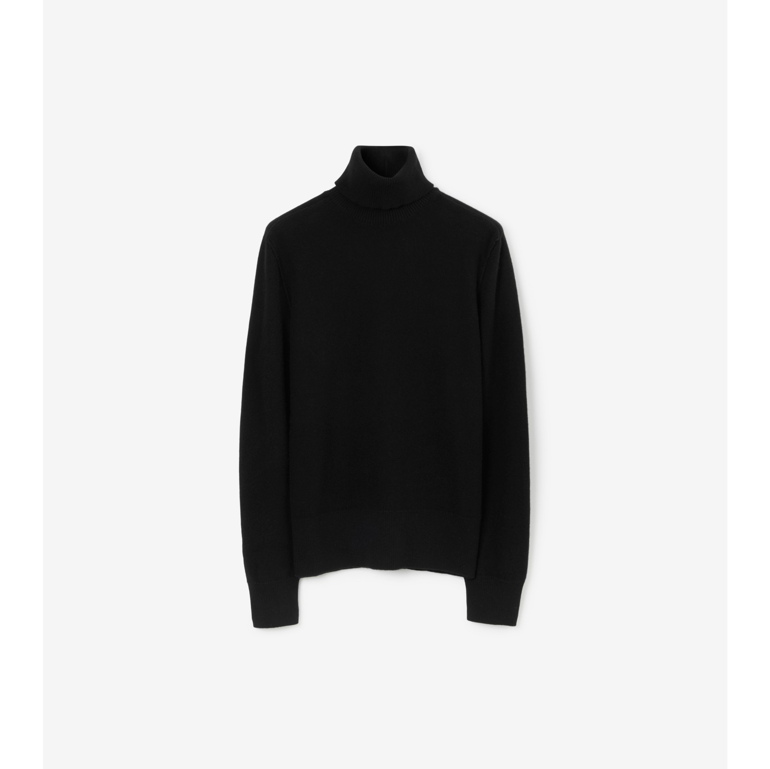 Wool Cashmere Sweater in Black - Men | Burberry® Official