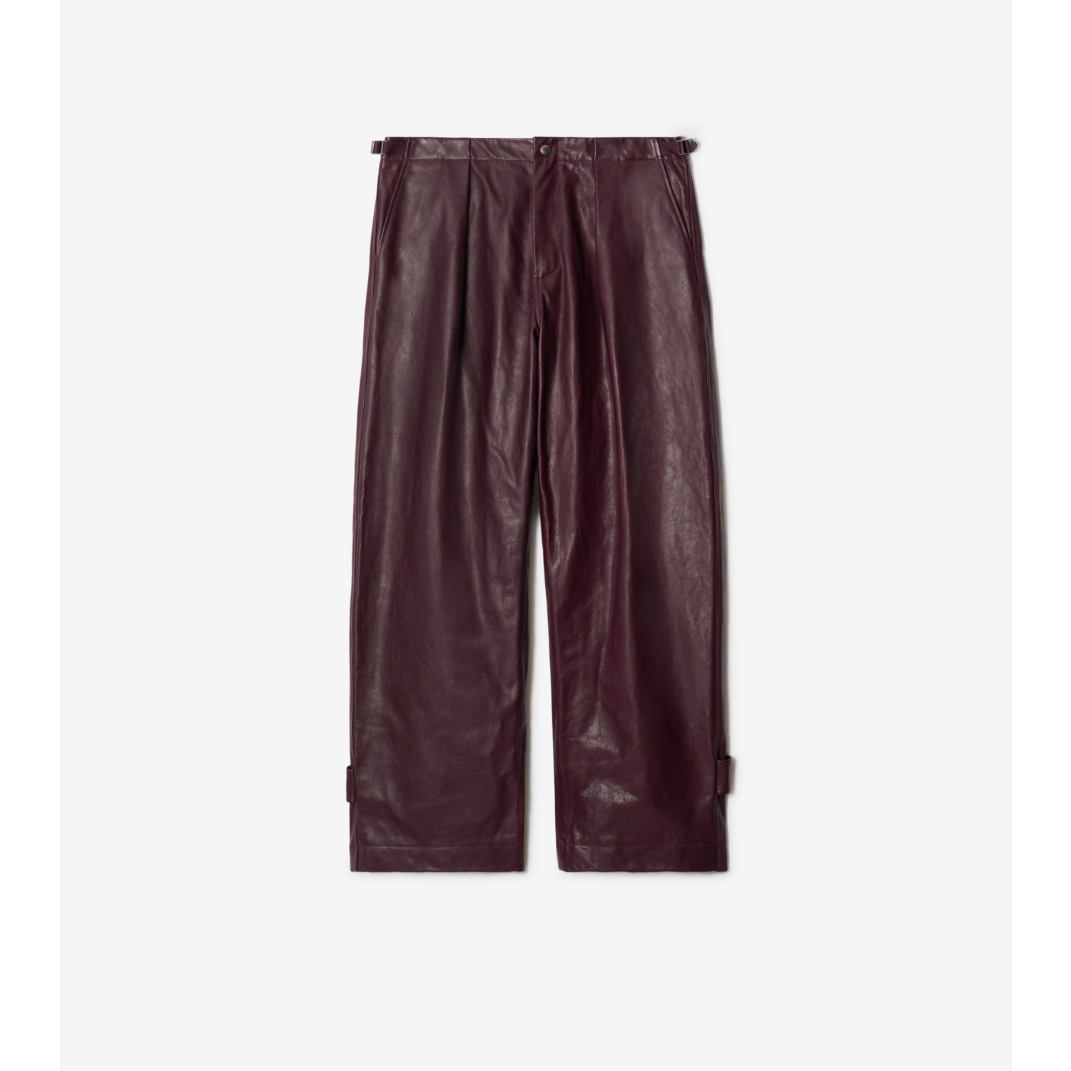 Burberry leather hot sale pants