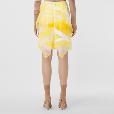white satin skirt value