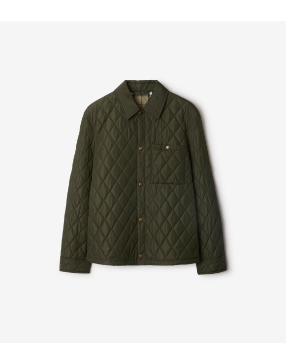 Quilted Nylon Overshirt