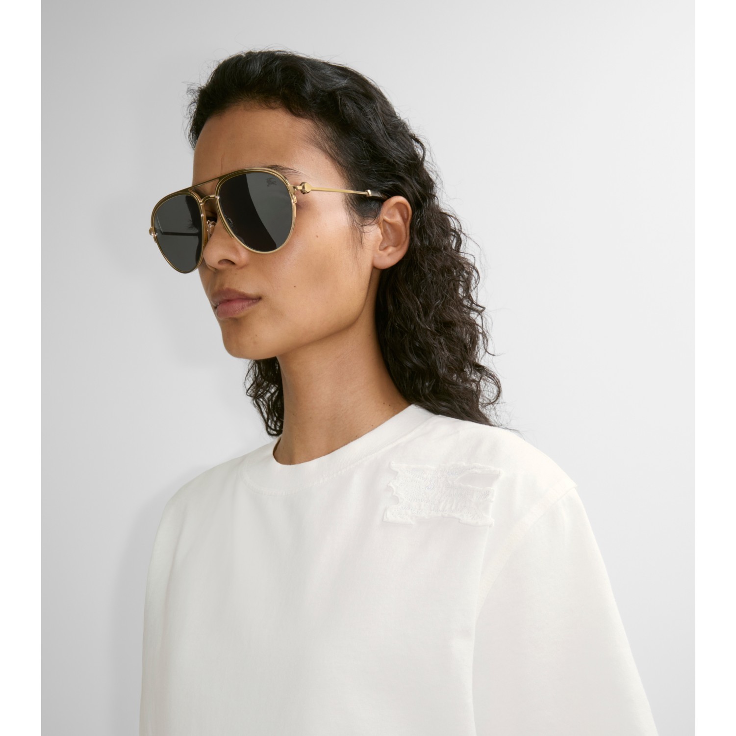 Shield Aviator Sunglasses