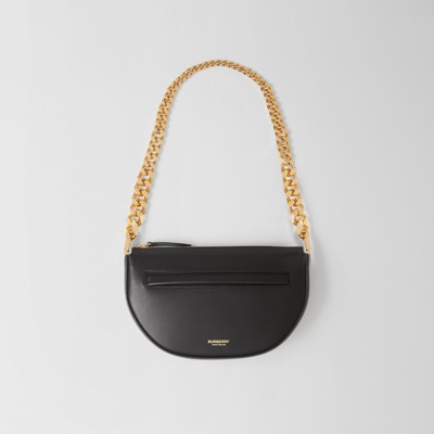 burberry bag black leather