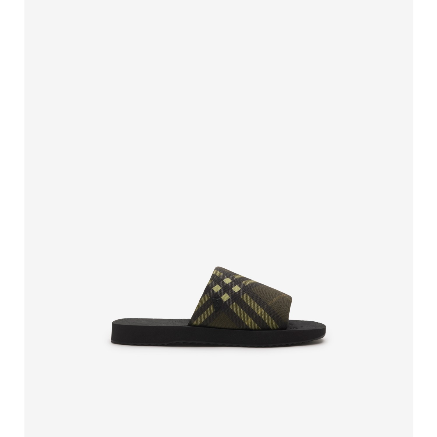 Check Trek Slides in Heath Men Burberry Official