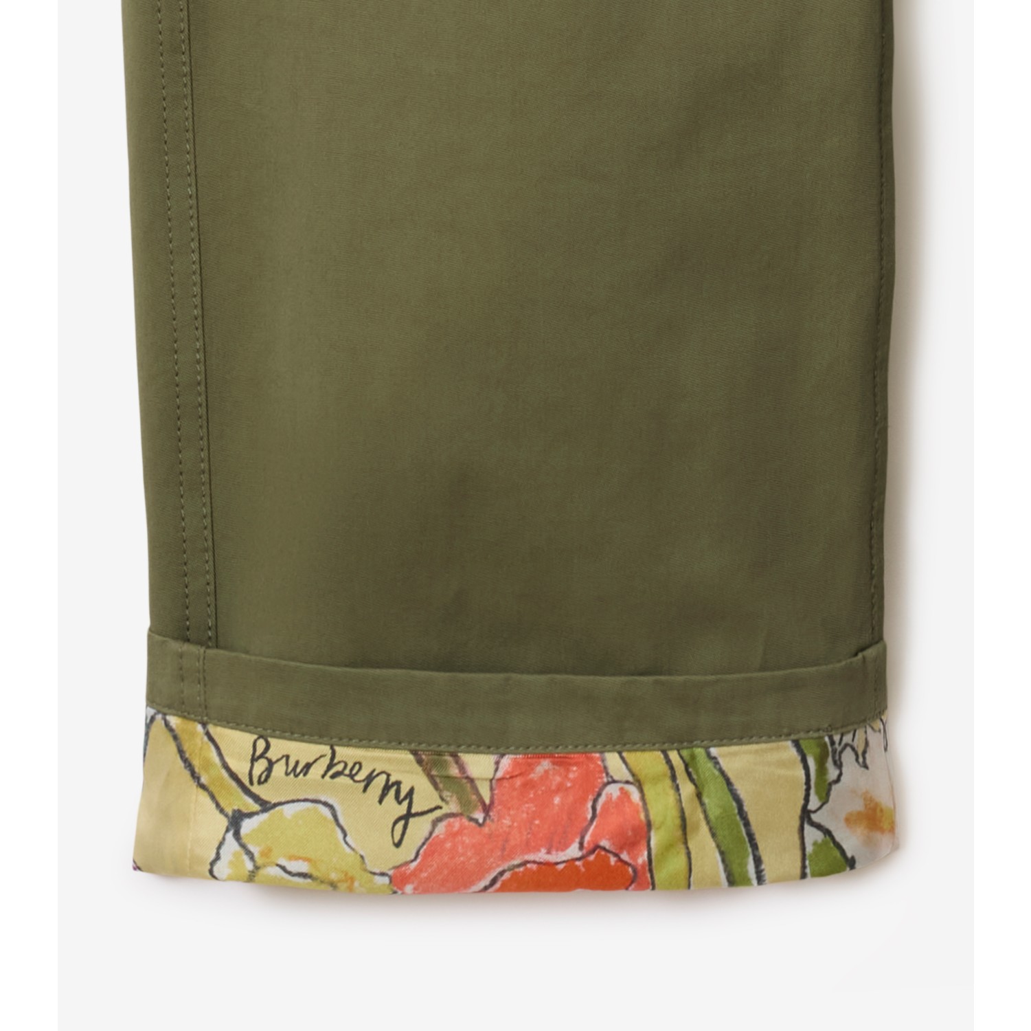 Highgrove Turn-up Cotton Trousers