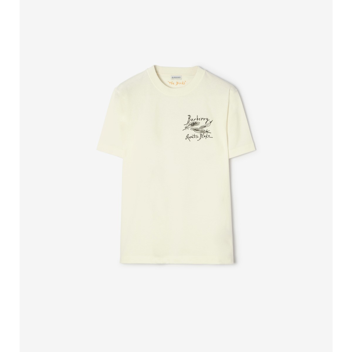  Printed Feather Print T-shirt