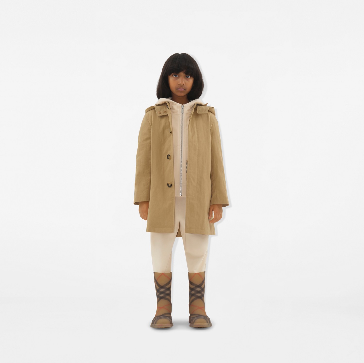 ナイロンコットン カーコート (サンド) | Burberry®公式サイト ナイロンコットン カーコート (サンド) | Burberry®公式サイト