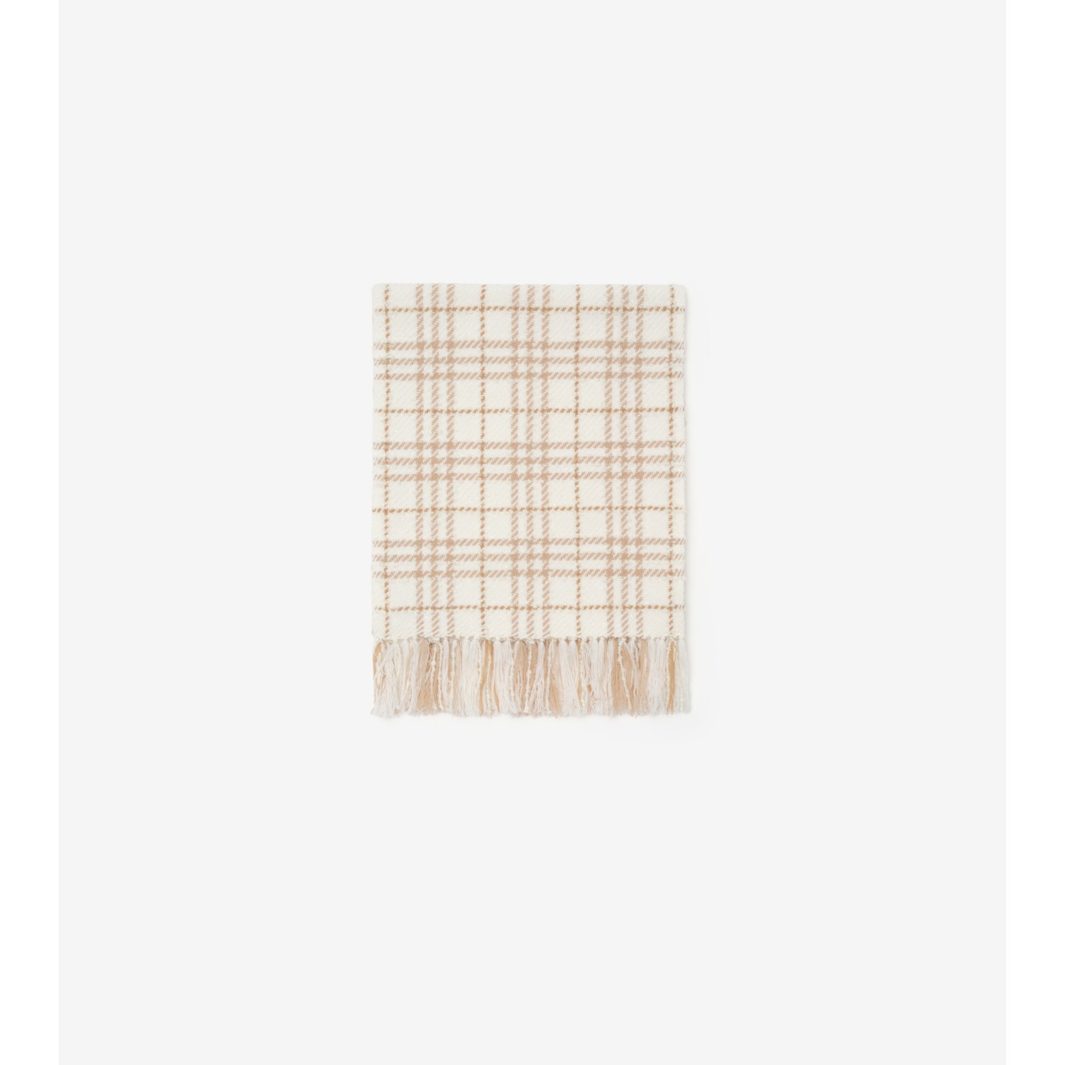 Embellished Check Bouclé Scarf - thumbnail 2