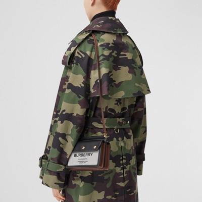 mini horseferry print title bolsa with pocket detail