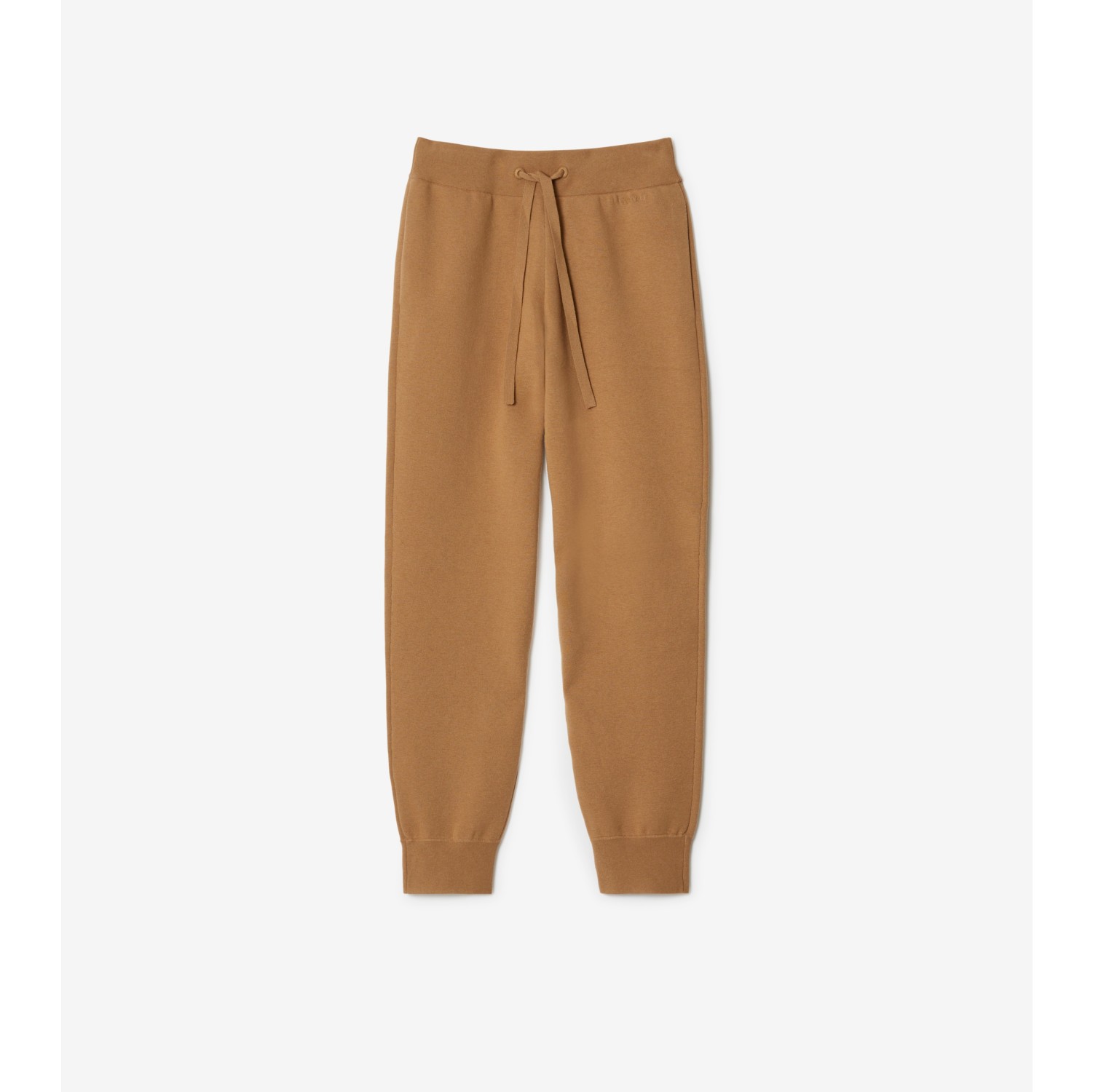 Camel jogger pants