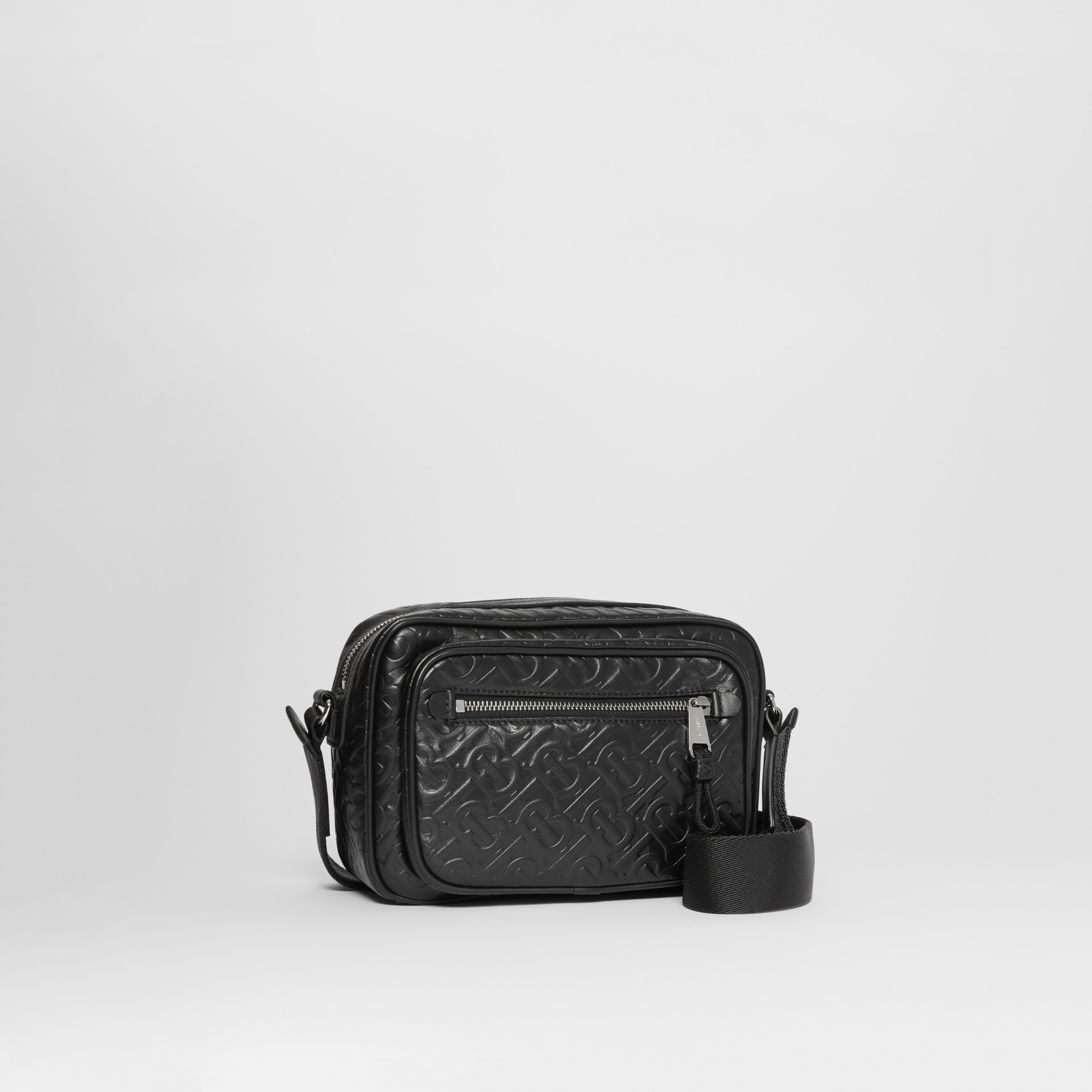 Burberry Black Monogram Leather Crossbody Bag Paul Smith