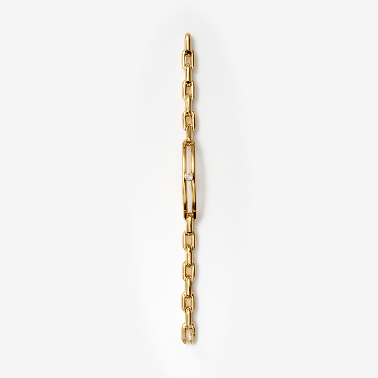Gold-plated Hollow Chain Bracelet | Burberry® Official