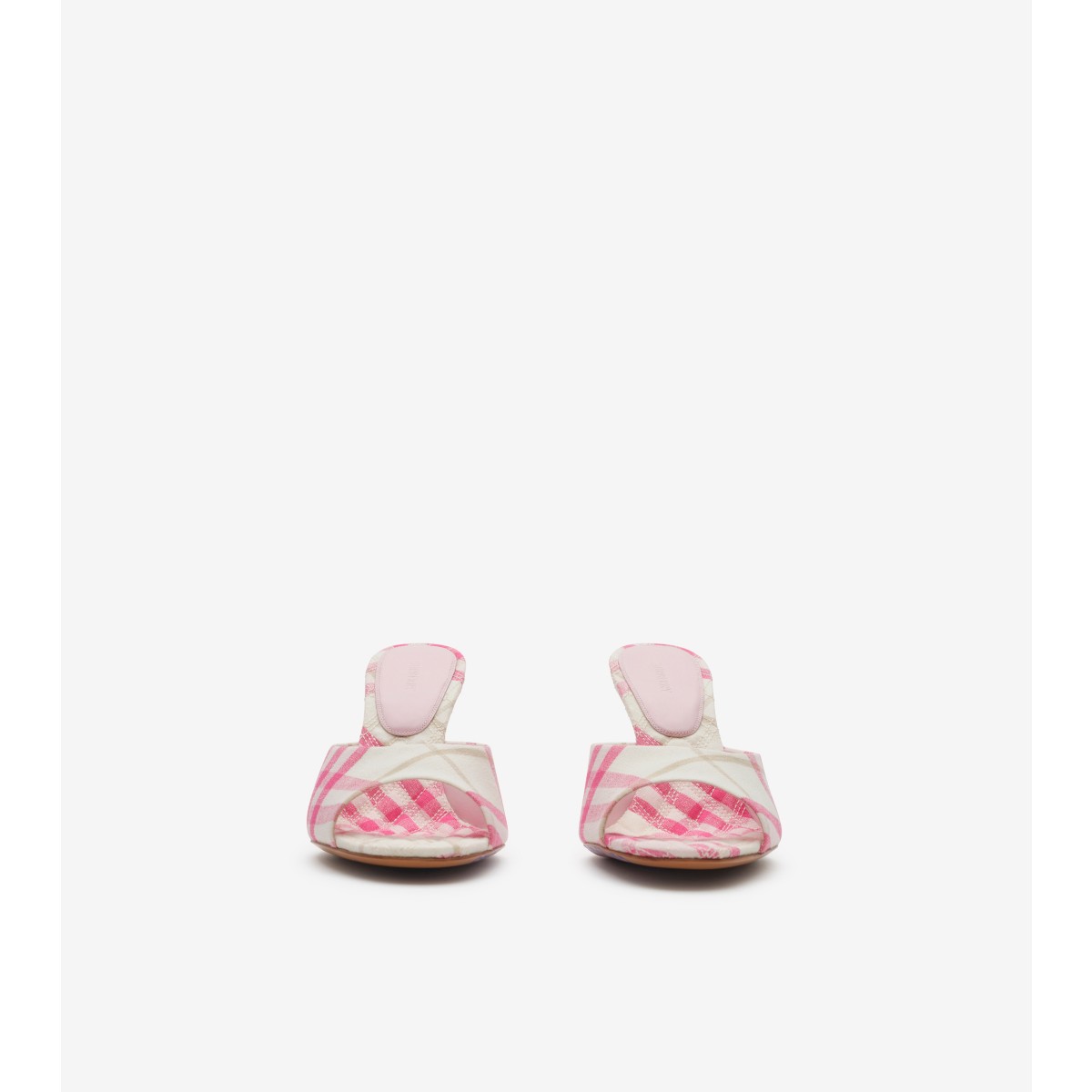  Check Mews High Sandals​