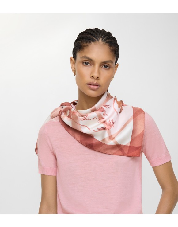 ウィメンズ デザイナー シルクスカーフ | Burberry® 公式サイト