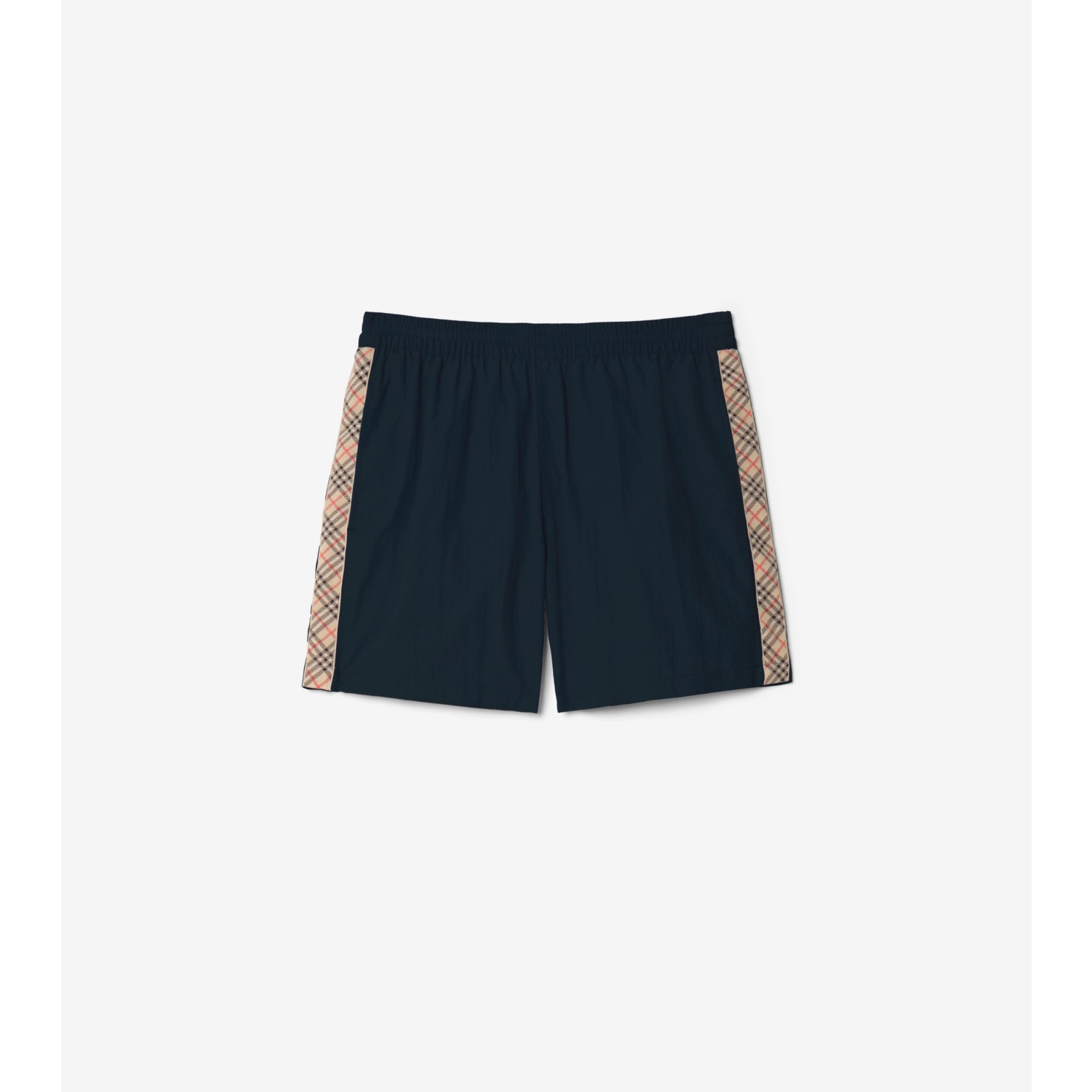 Check Trim Swim Shorts