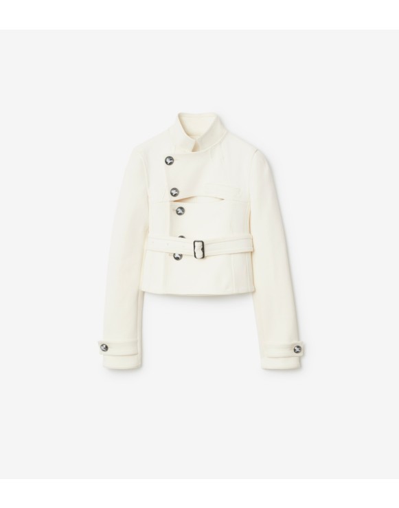 Veste tailleur en coton mélangé stretch