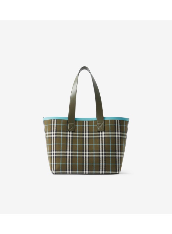 トート | キャンバス＆レザー | Burberry® 公式サイト