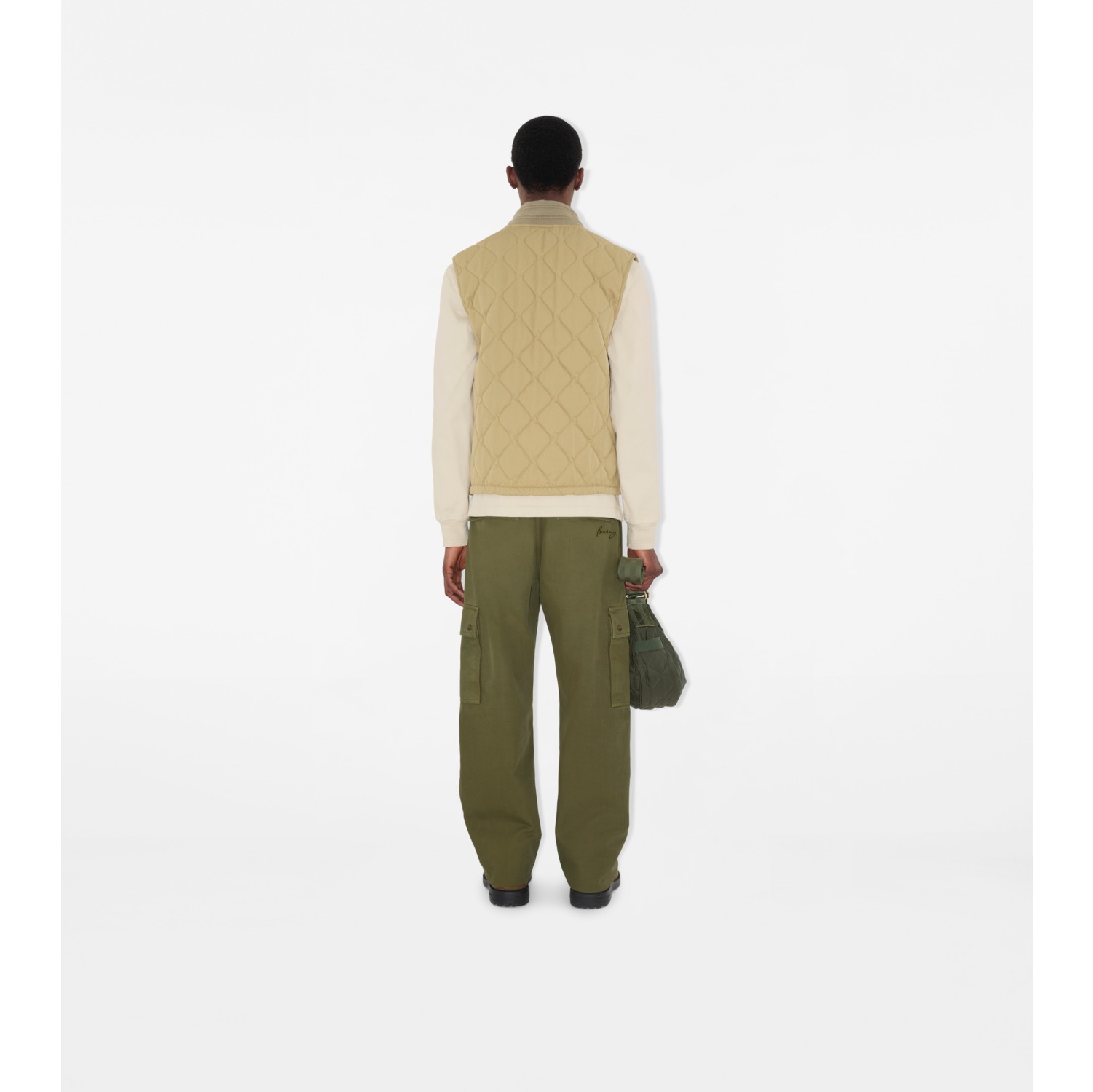 Quilted Gabardine Gilet