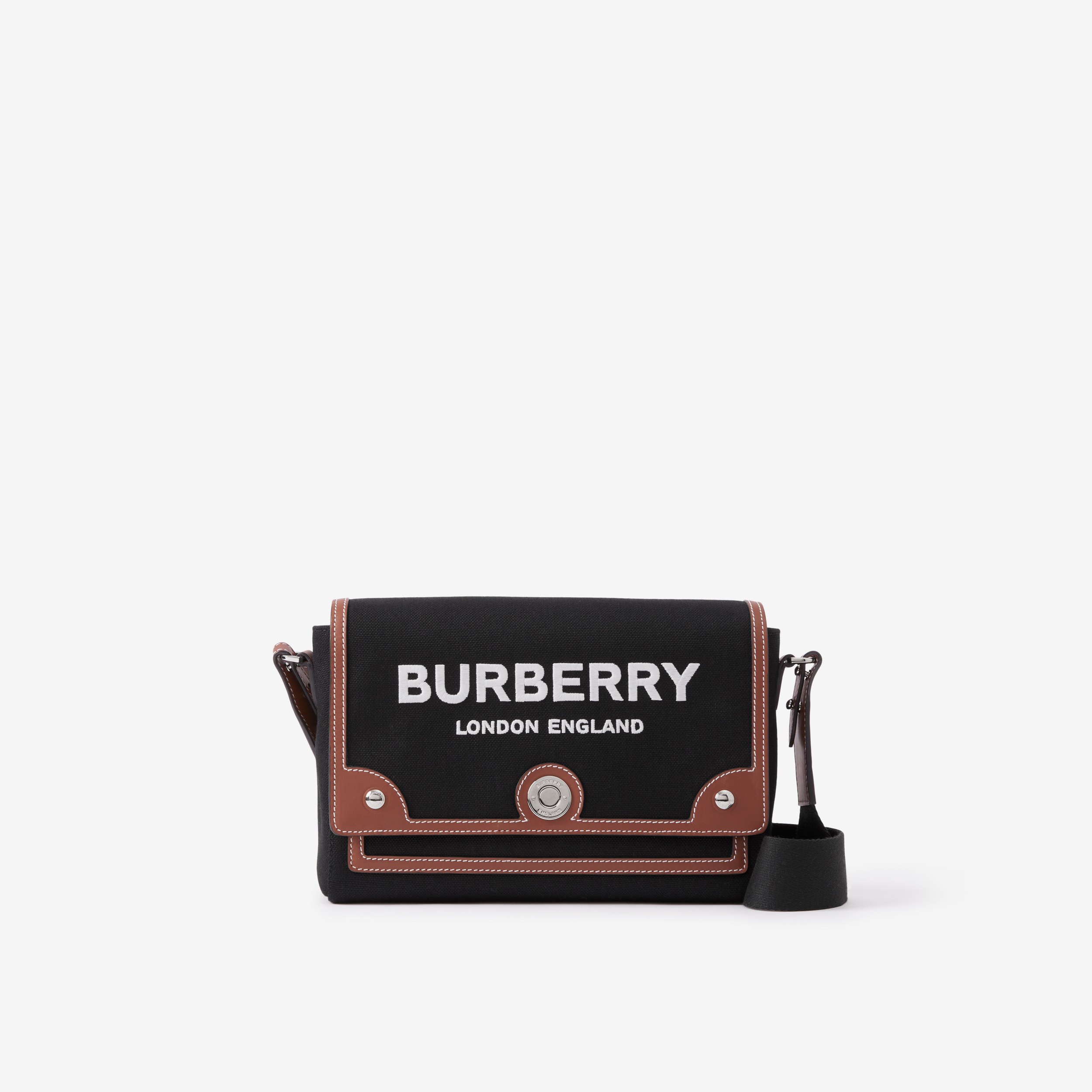 Note Bag in Black/tan - Women | Burberry® Official - 1