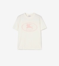 Knight Stamp Cotton T-shirt
